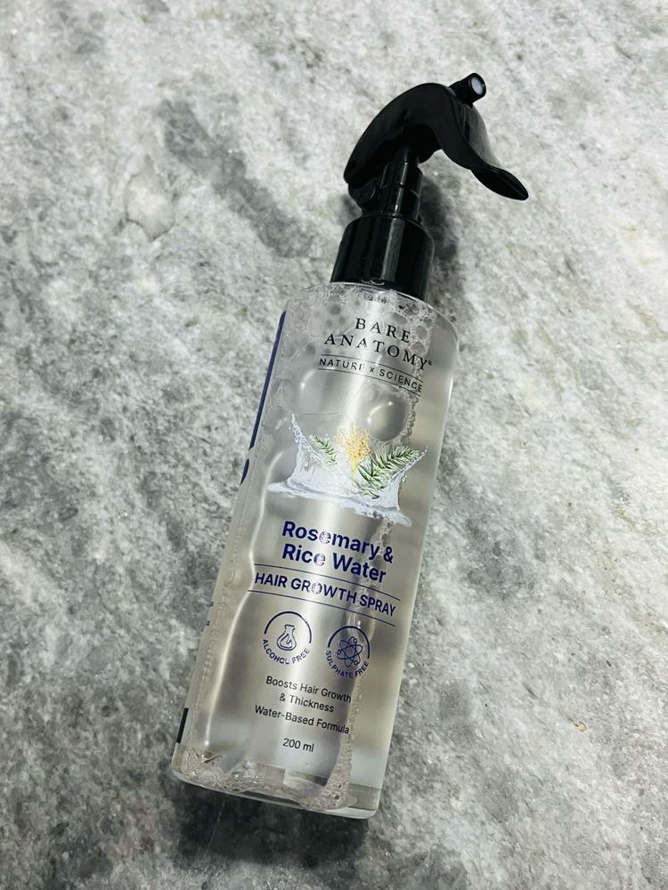 Bare Anatomy Rosemary &amp; Rice Water Hair Spray