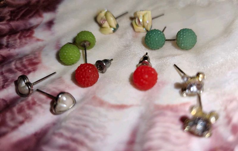Charming Stud Earrings Set