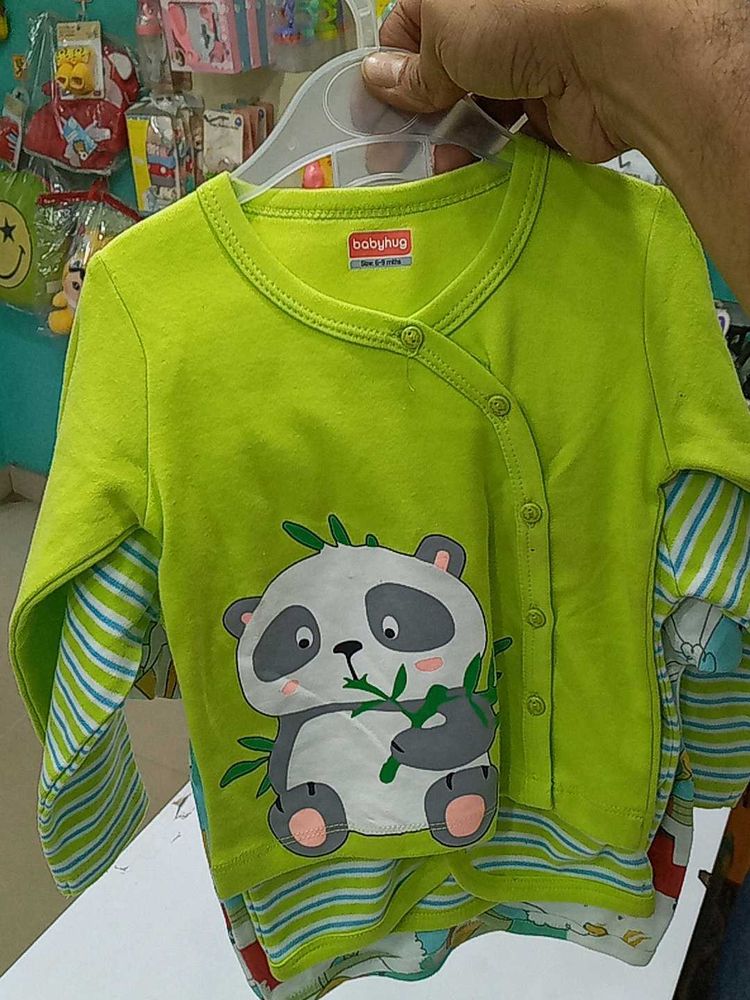 Cute Panda Baby Top