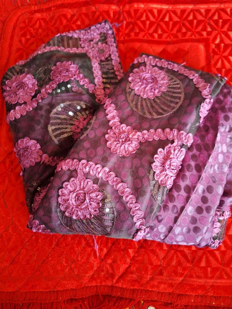 Beautiful Embroidered Saree
