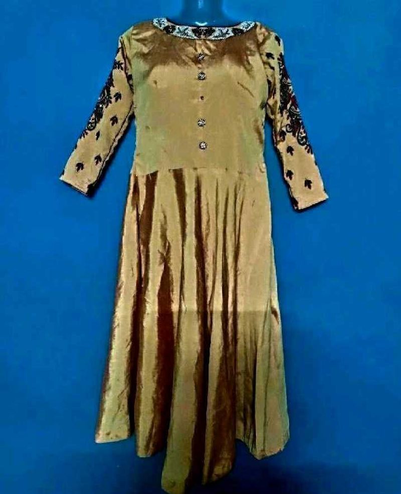 wedding mustard golden gown