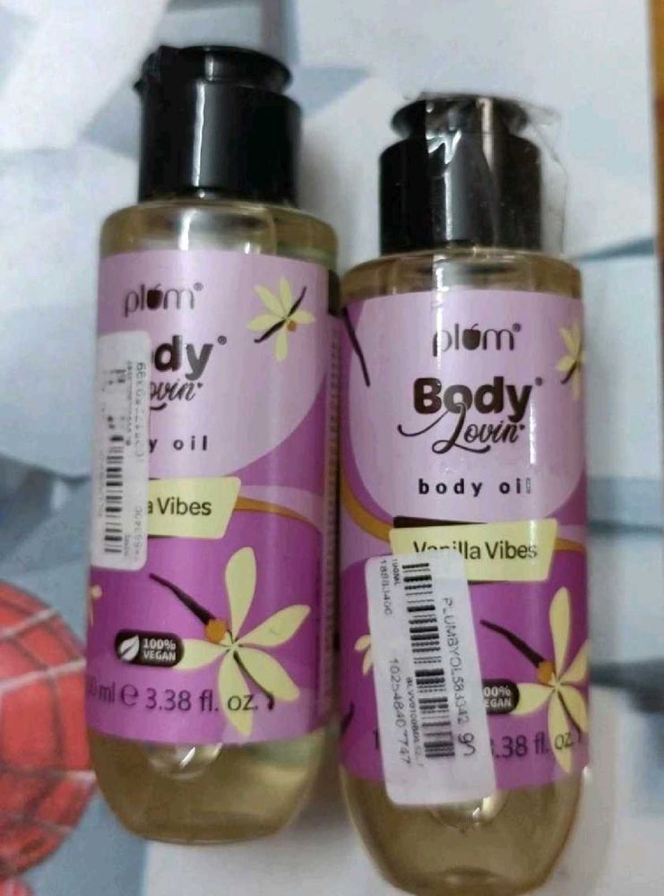 New Plum  Lovin' Vanilla Vibes Body Oil
