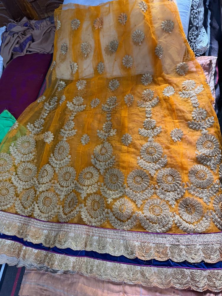unstitched lehangas