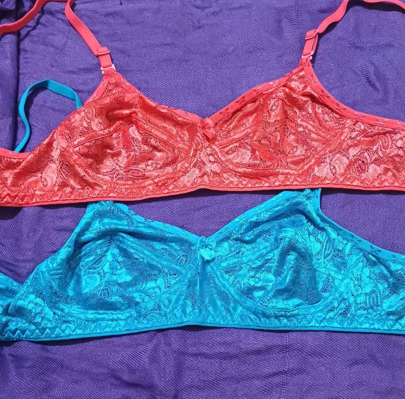 🆕️ Set Of 2 (Coral Red &amp; Sky Blue)