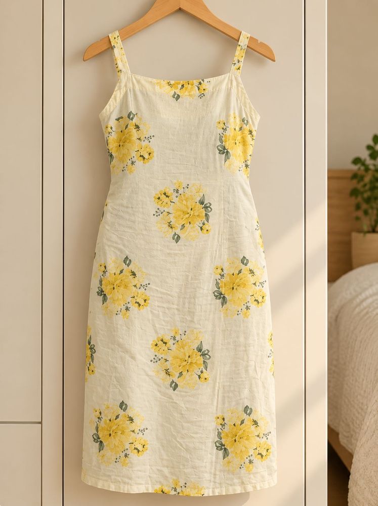Chic Floral Print Summer Dress