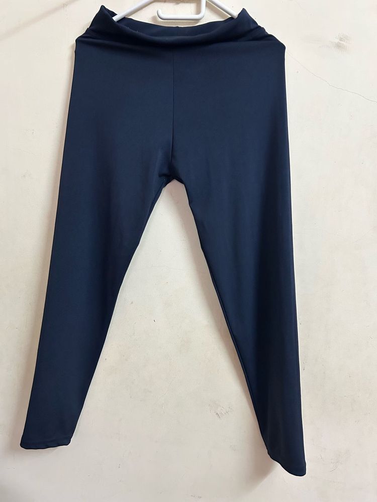 Navy Blue Comfortable Leggings