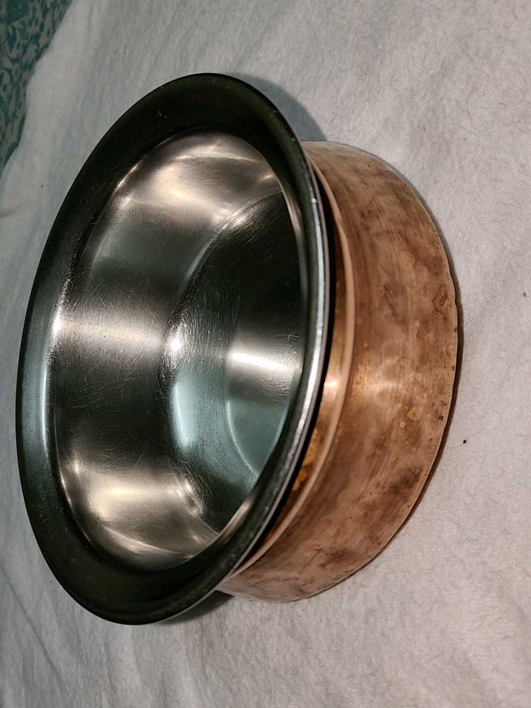 Copper Stainless Steel Bowl
