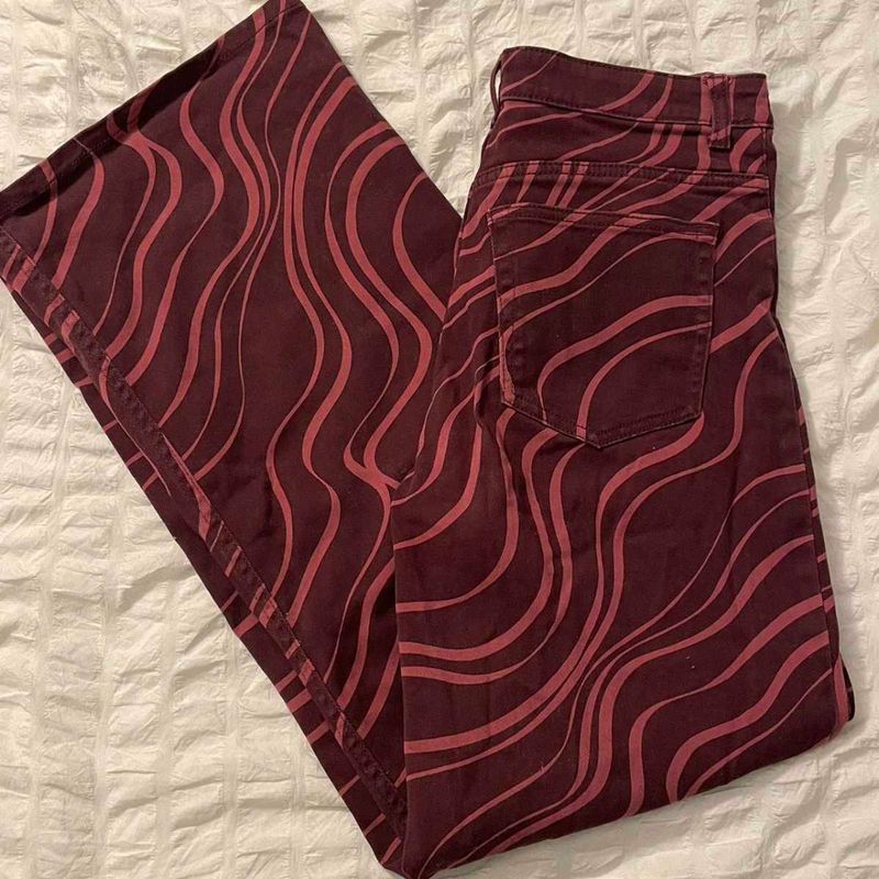 H&amp;M Trippy Print Jeans