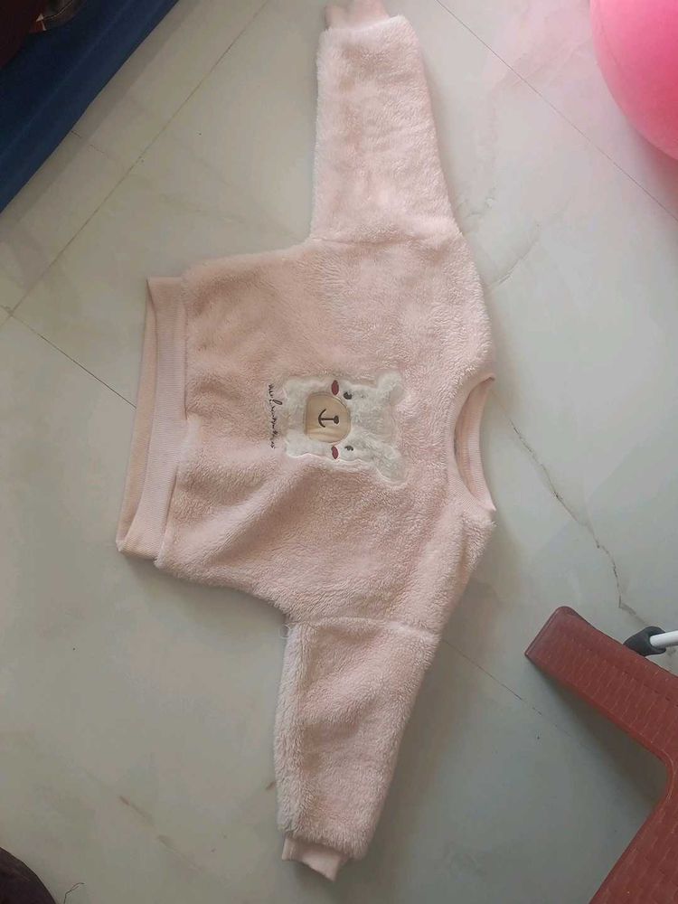 Cozy Teddy Bear Fleece Sweater