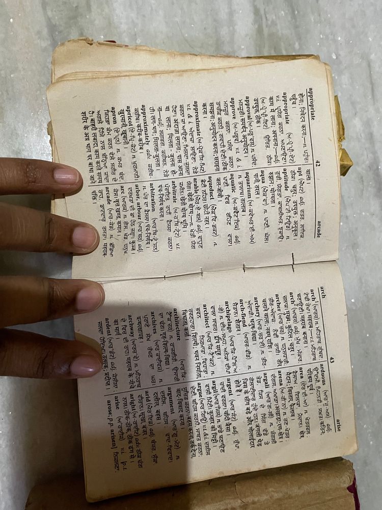 Old/vintage Pocket Dictionary Of 3