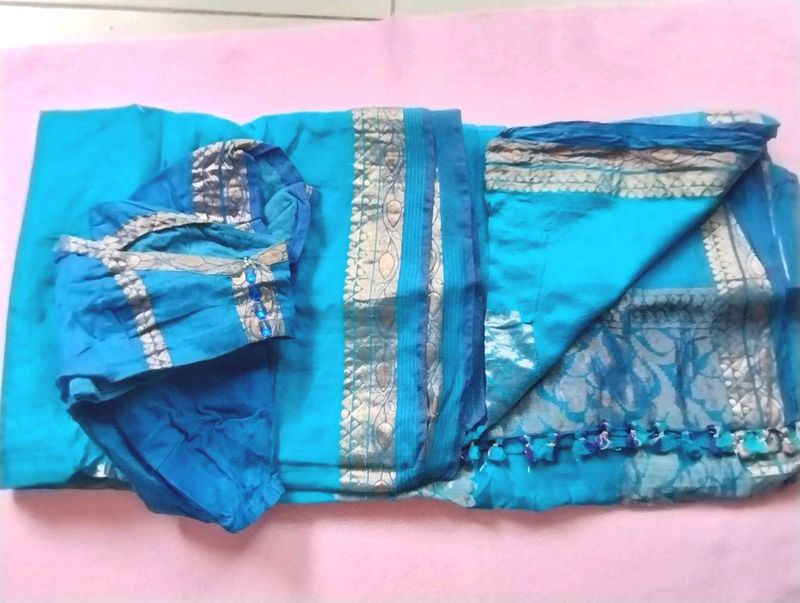 Beautiful saari with blouse