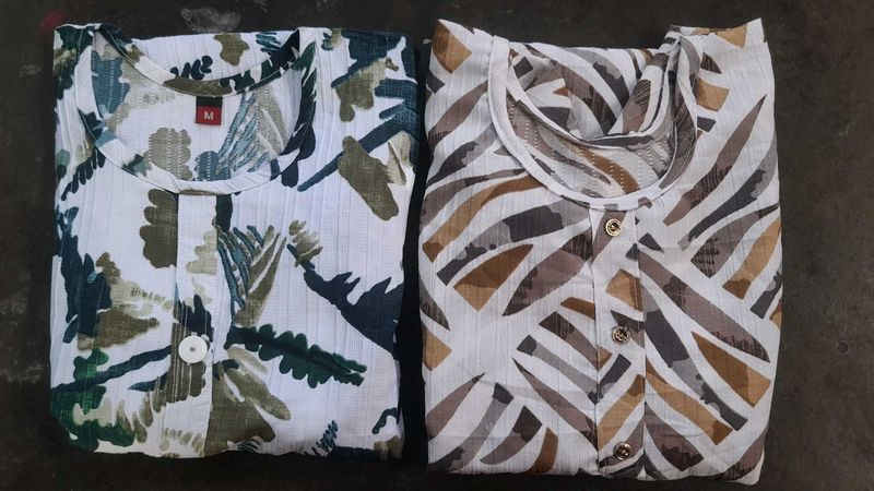 Bundle of 2 Printed Kurtas