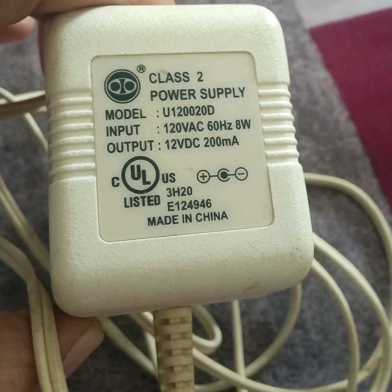 Power Supply Adapter 12VDC 200mA