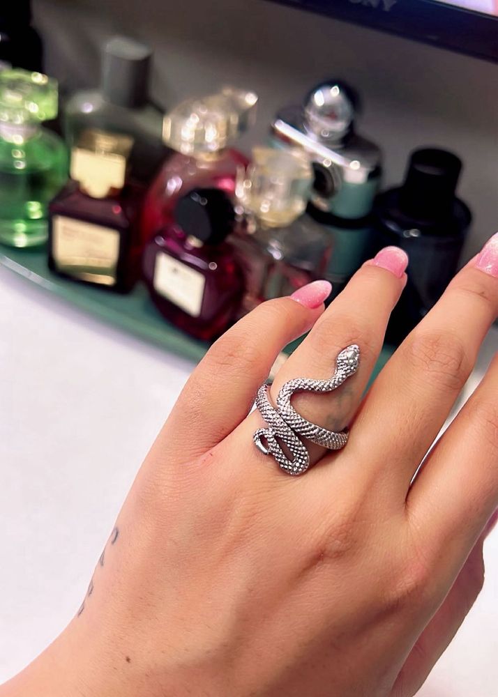 Unique Snake Wrap Ring