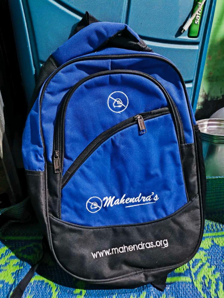 Blue &amp; Black Backpack