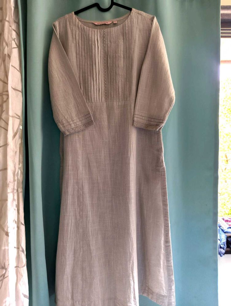 Elegant Grey Kurta