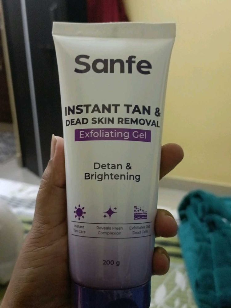 Sanfe Tan Removal Exfoliating Gel