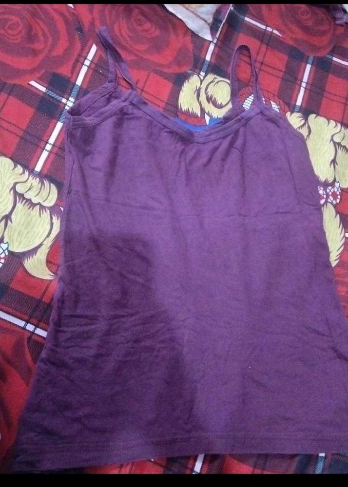 Purple Spaghetti Strap Camisole