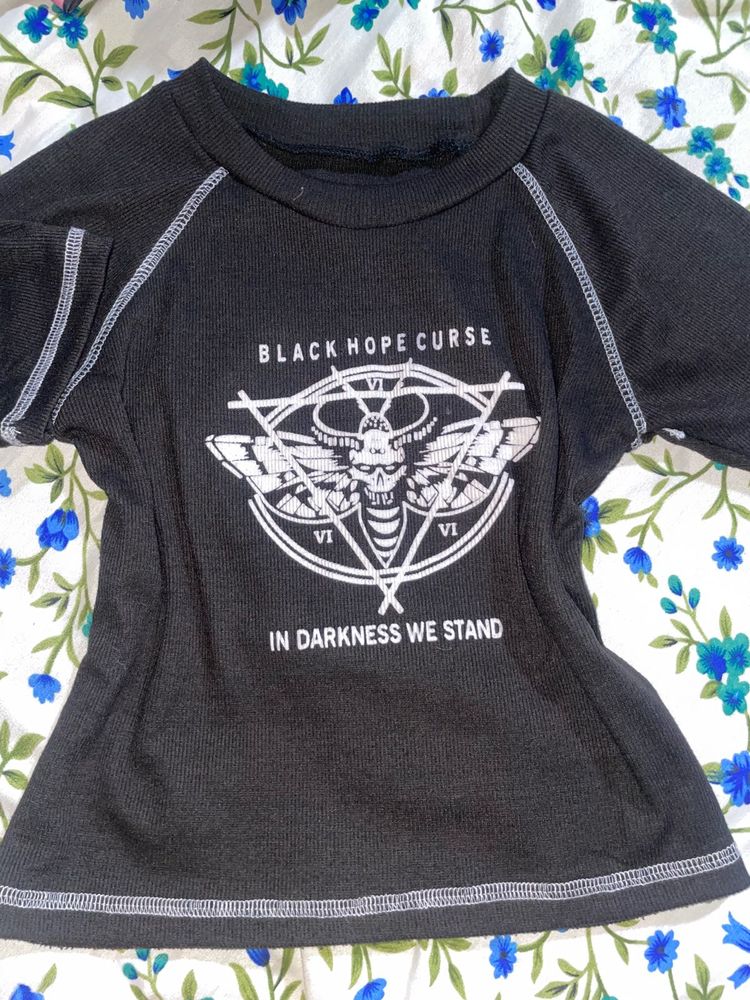 Black Hope Curse Graphic T-Shirt