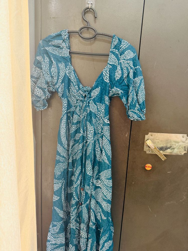 Floral Print Midi Dress