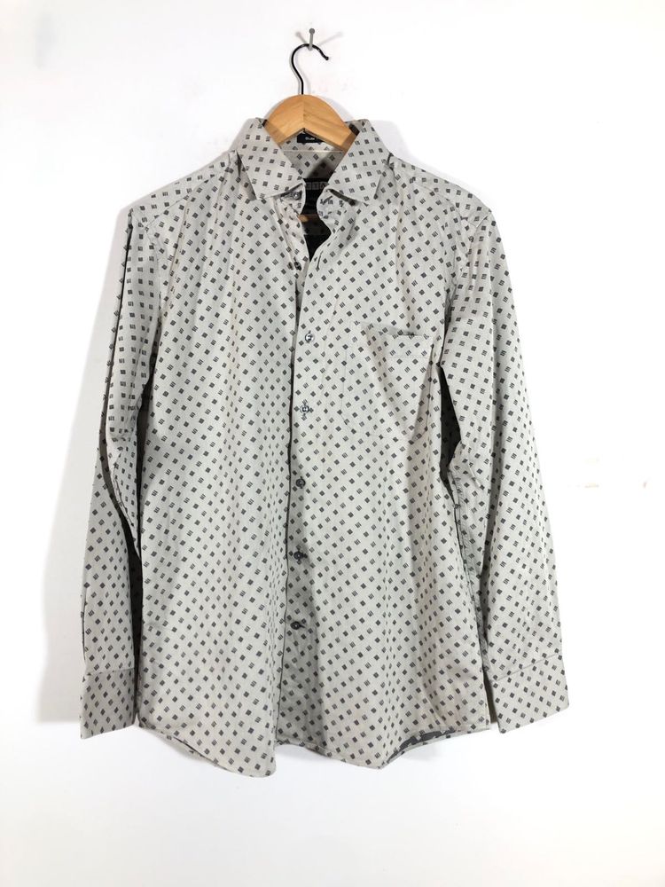 Grey Printed Shirt(Men’s)
