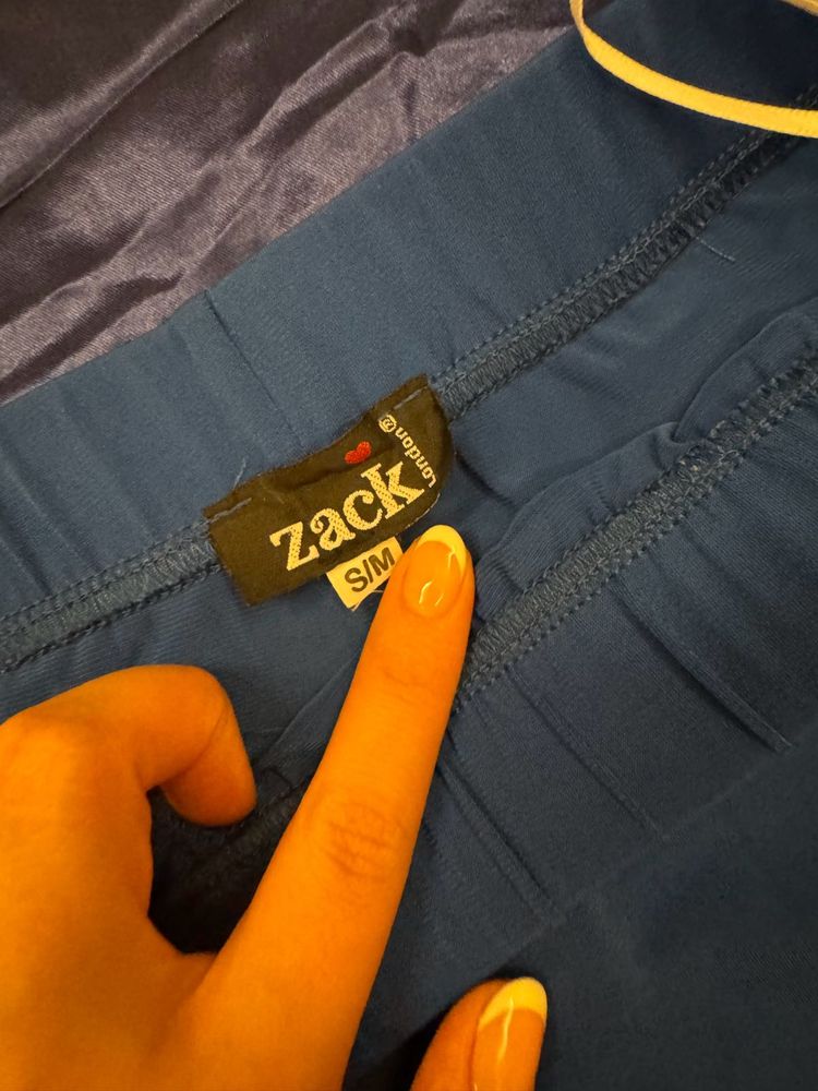 Cobalt Blue Flared Bell Bottom Pants