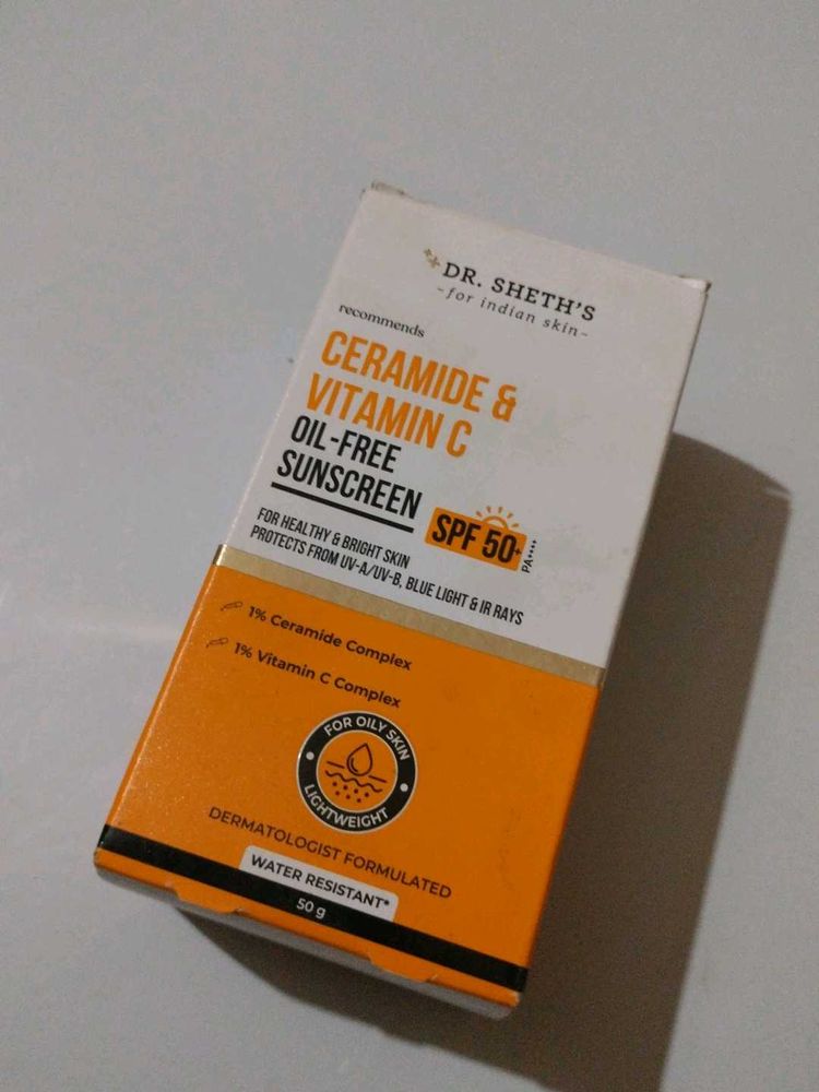 Dr. Sheth's Ceramide &amp; Vitamin C Sunscreen