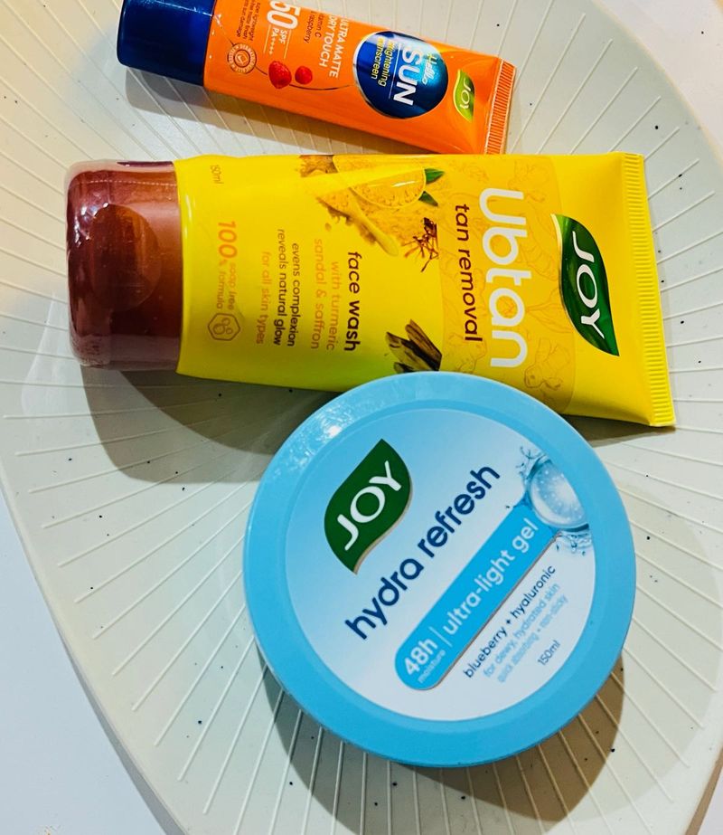 JOY Skincare Set - Face Wash &amp; Sunscreen