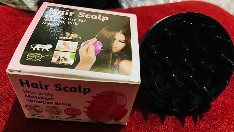 Hair Scalp Massager Shampoo Brush New With Tag