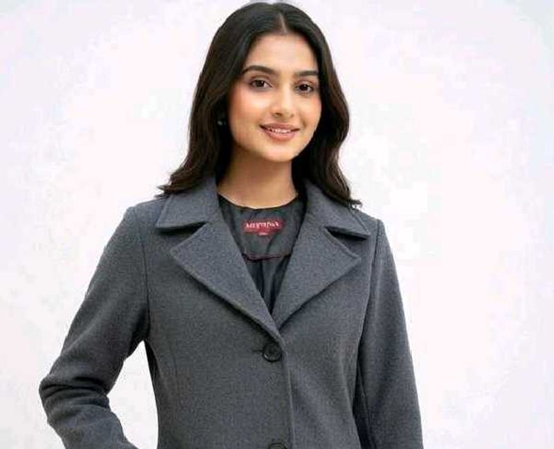 Classic Grey Trench Coat, and purple blazer coat