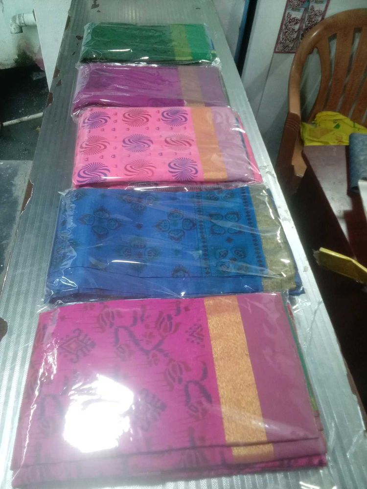 Stock clearance sale silk cotton saree