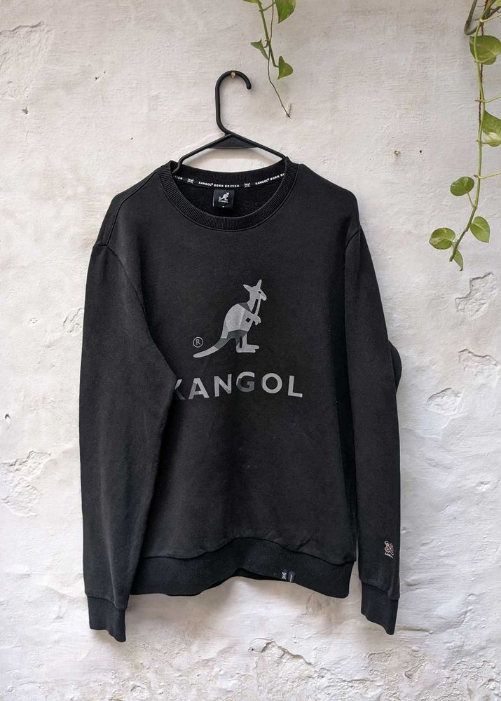 Kangol Black Logo Sweatshirt