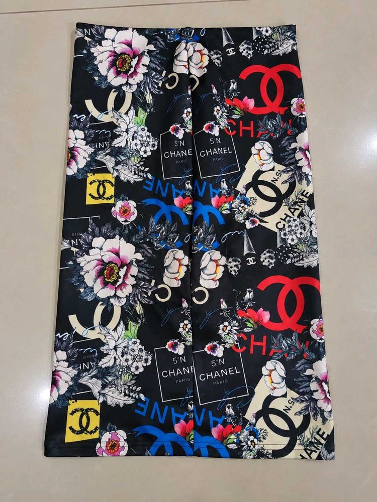 Chanel Printed Imported Skirt