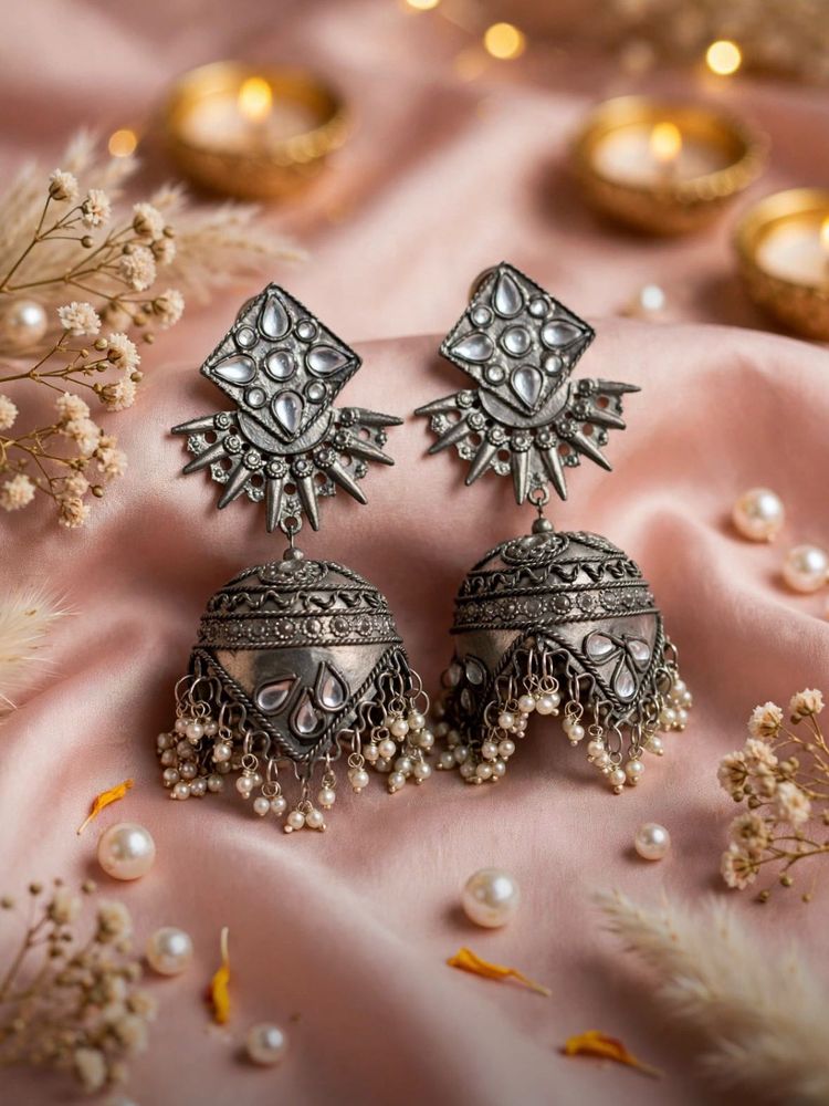 (New unused item) Oxidized Jhumka E
