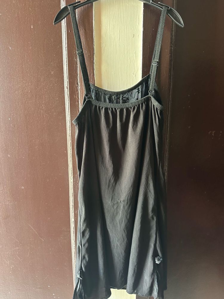 Black Camisole Slip