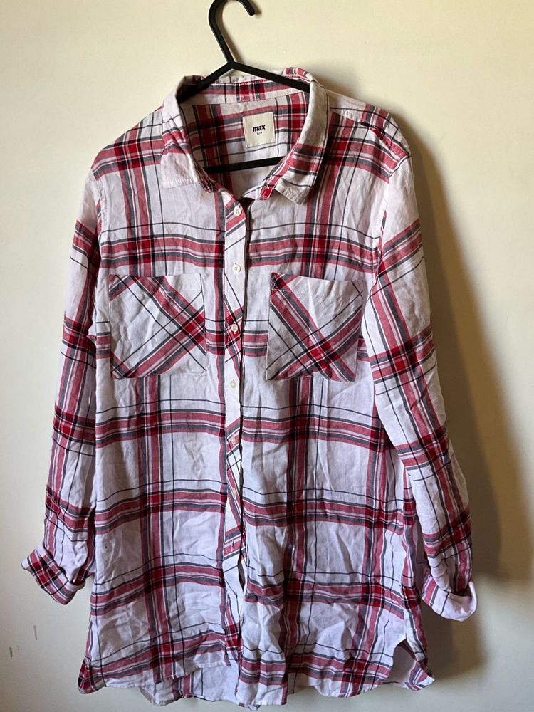 Plaid Flannel Shirt unisex 🥰