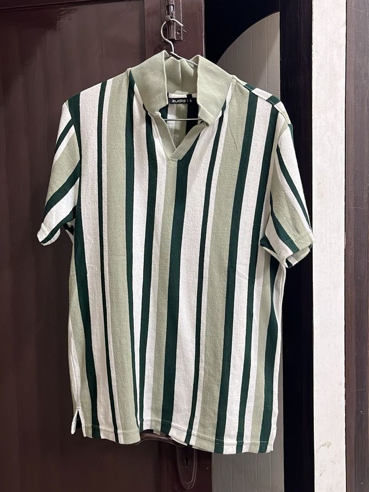 Striped Polo Shirt