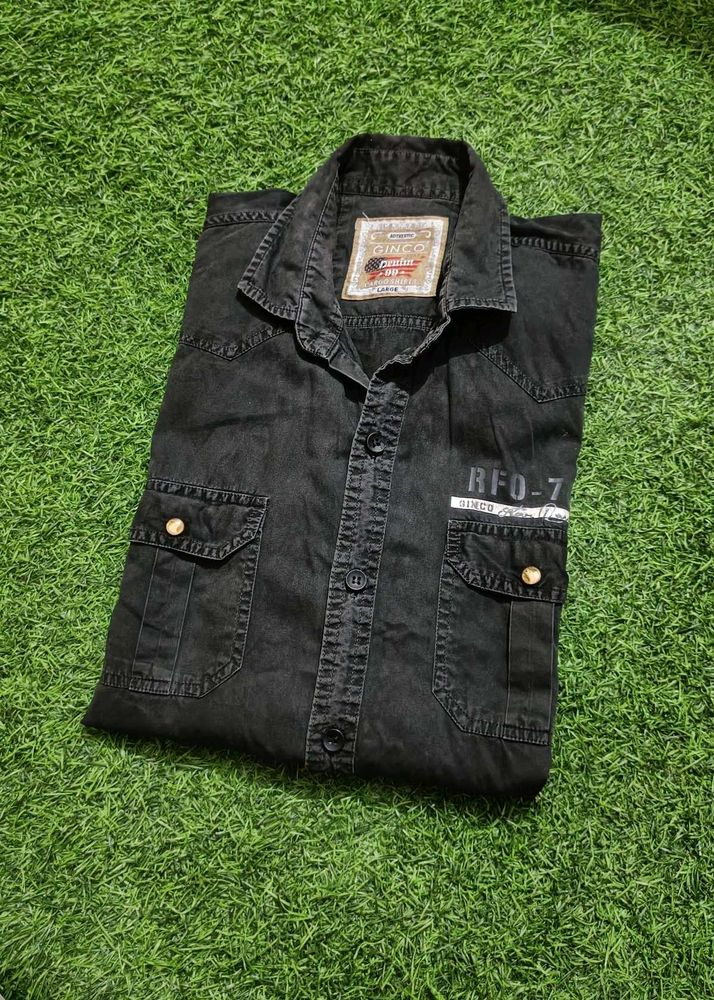 Black Denim Shirt👌