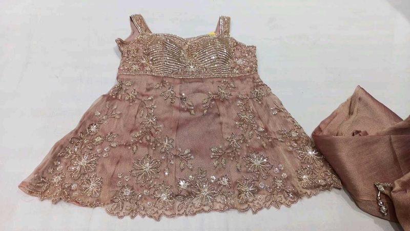 Y2k Designer 3 piece set (cutdana work)