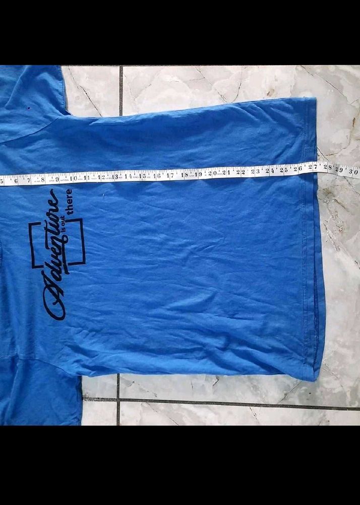 Blue 'Adventure is Out There' T-Shirt
