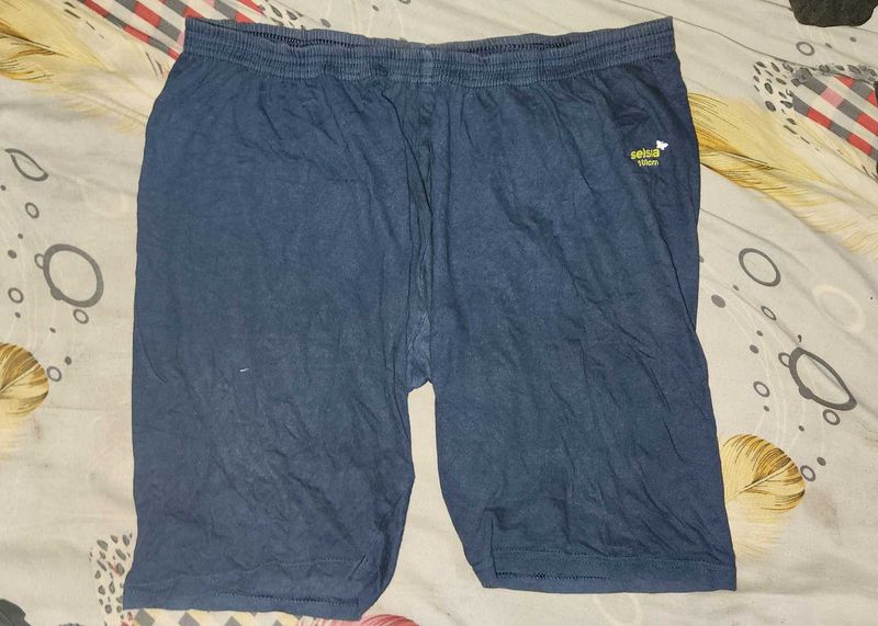 Blue Selsi  cycling and underskirt  Shorts