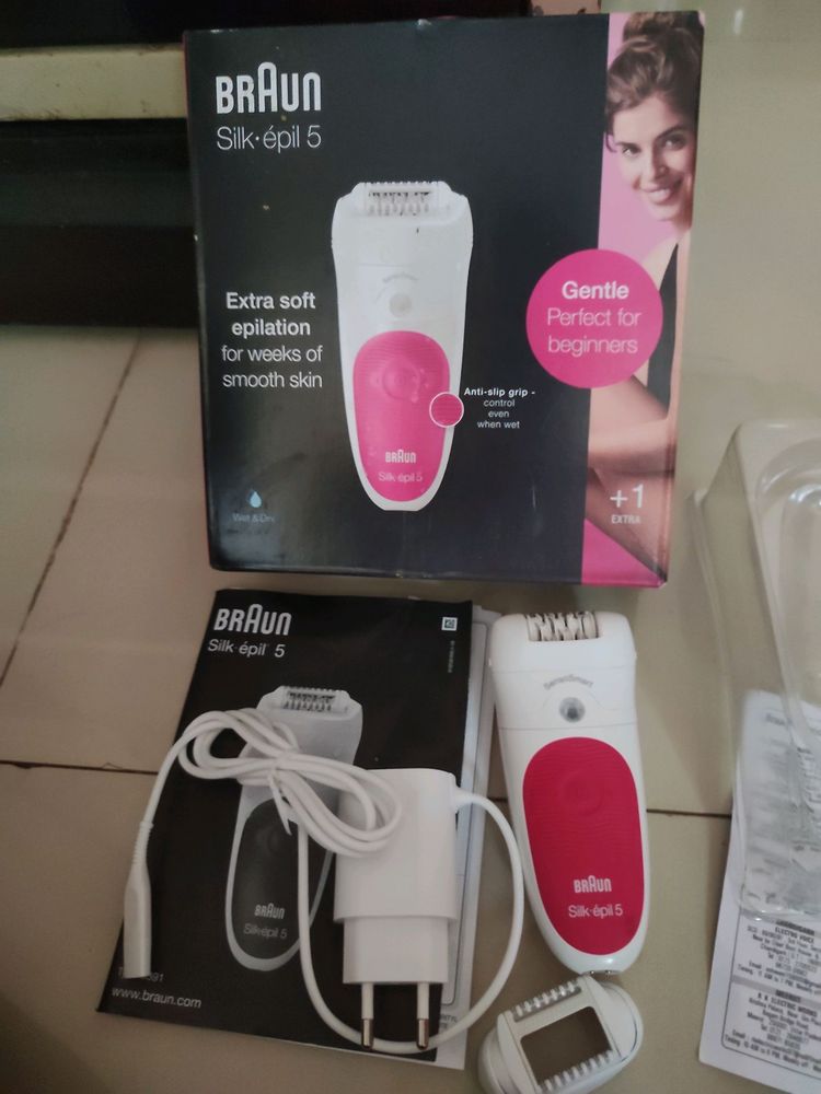 braun epilator like new