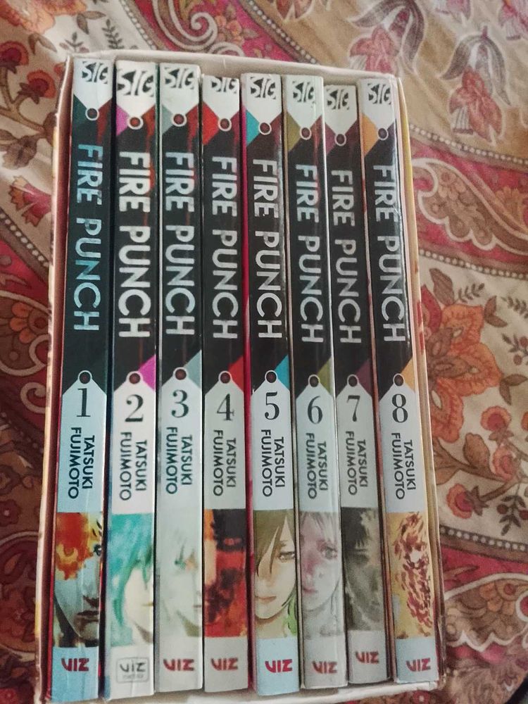 ORIGINAL Fire Punch Manga Box Set Vol 1-8