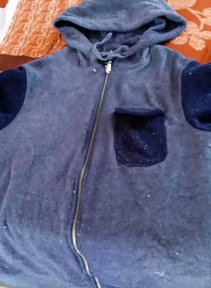 Blue hoodie_used