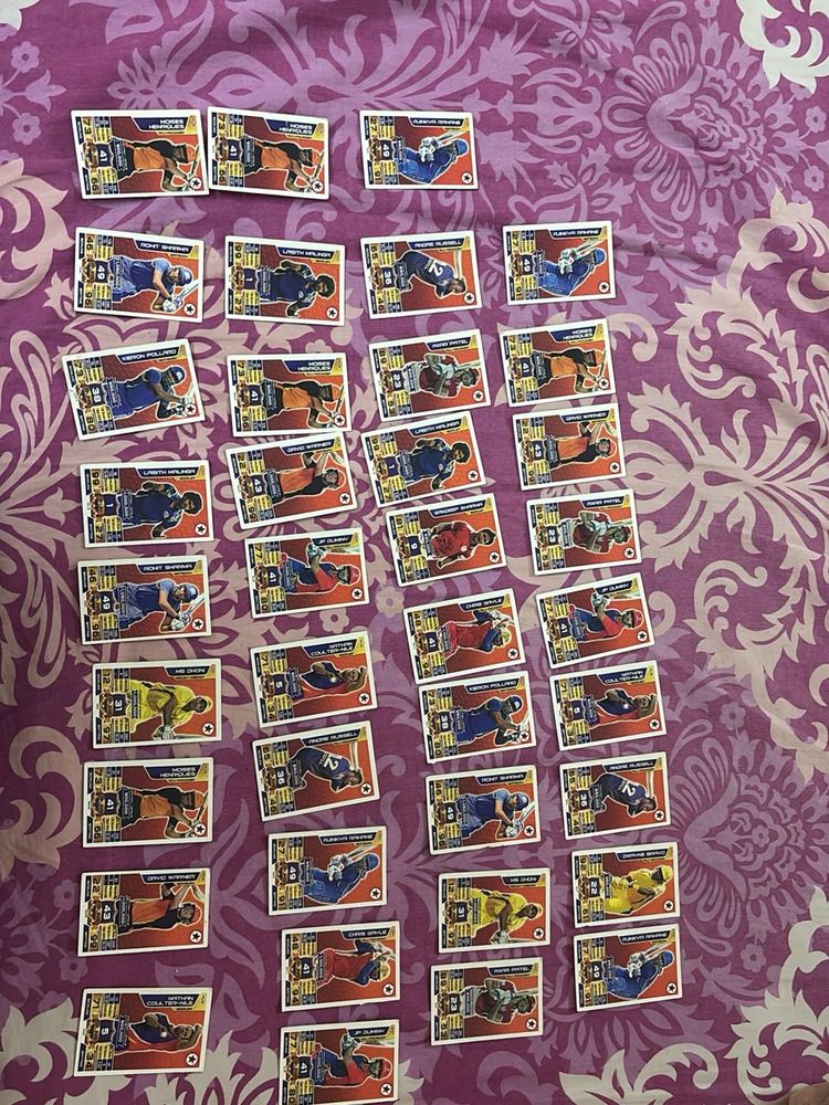 official cricket attax cards from topps