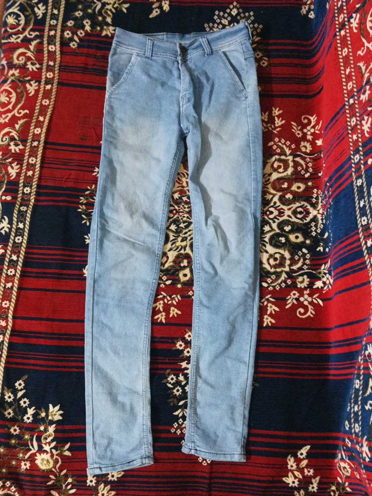 Light Wash Denim Jeans