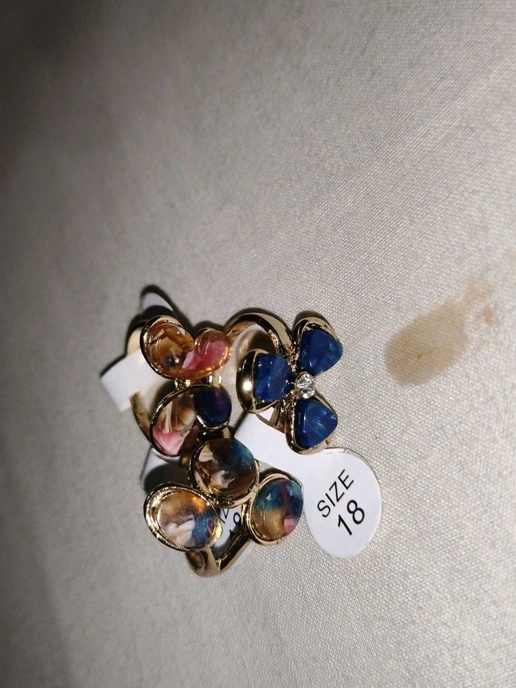 Boho Chic Ring Set 3