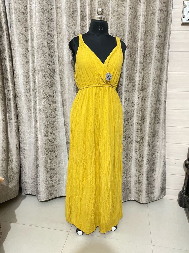 Sunny Yellow Maxi Dress