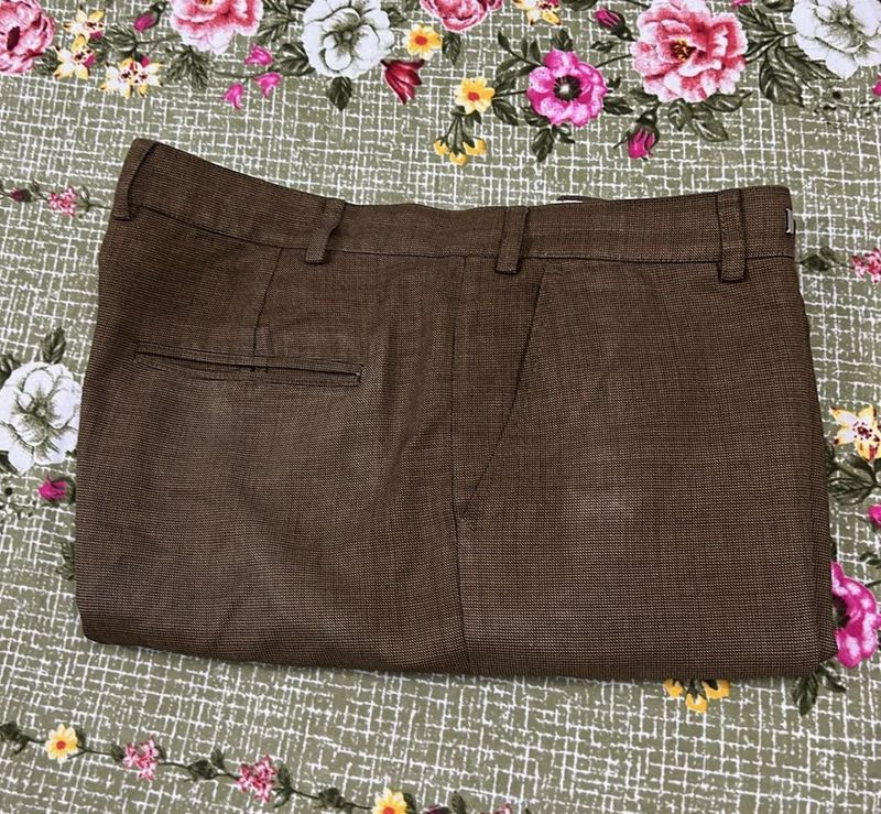 Classic Brown Men's Trousers