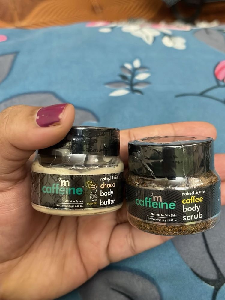 mCaffeine Choco Body Butter &amp; Coffee Scrub